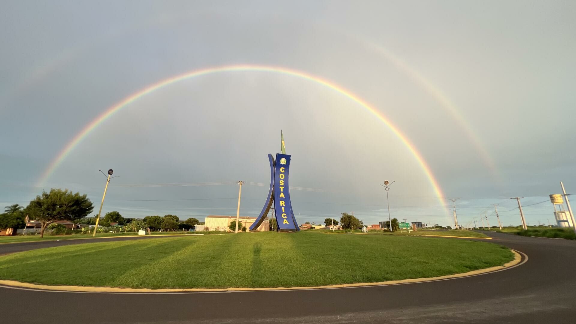 Imagem de compartilhamento para o artigo Quarta-feira será de calor e chance de chuva isolada em Paraíso das Águas e Costa Rica da MS Todo dia